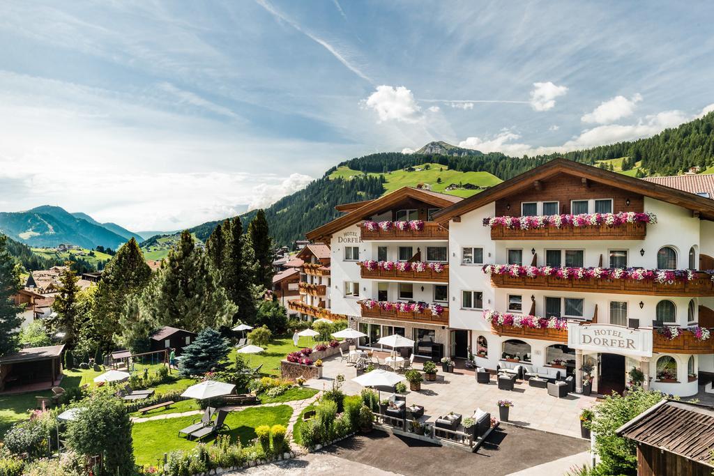 Hotel Dorfer Alpine&Charming Selva di Val Gardena Bagian luar foto