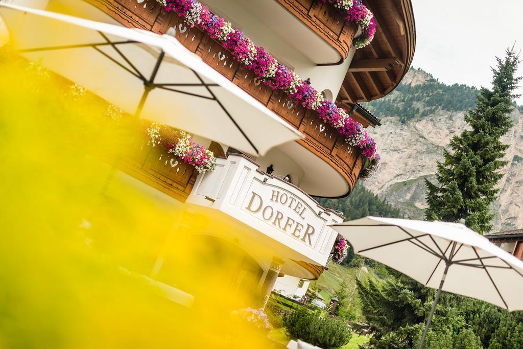 Hotel Dorfer Alpine&Charming Selva di Val Gardena Bagian luar foto